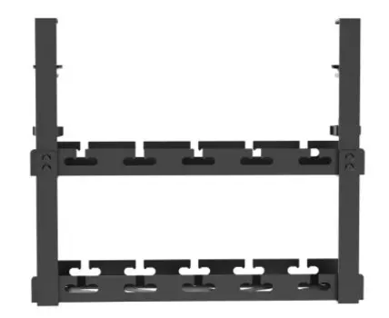Кабель-канал Cactus CS-CM-400-2BK для столов 40x13.4x34.2см черный