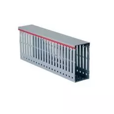 Кабель-канал DKC 00107RL перфорированный с крышкой 40х60 L2000 RL12 серый. Quadro