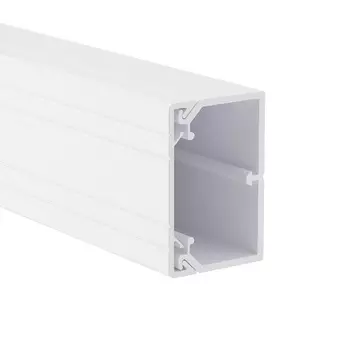 Кабель-канал DKC 01781 TA-GN 80x40 L2000 с крышкой, с направляющими для установки разделителей. In-liner Classic