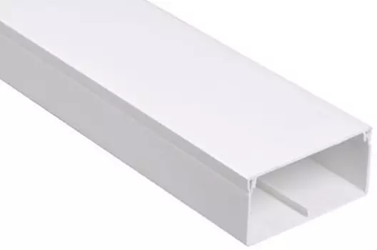 Кабель-канал IEK CKK10-080-060-1-K01-008 80х60 (Элекор) белый 2м