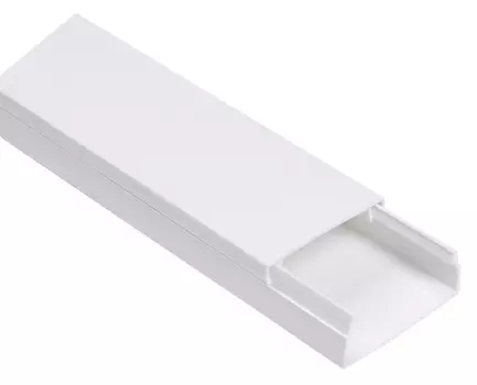 Кабель-канал IEK CKK11-040-040-1-K01-024 ECOLINE 40x40мм белый 2м (1шт)
