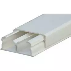Мини-плинтус Legrand 030014 - DLPlus - 32x12,5 мм, 2 отделения, длина 2,1 м, белый