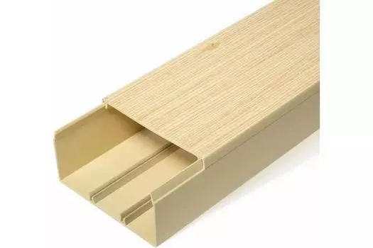 Кабель-канал Промрукав PR.025454 сосна 2-й замок 100х60x2000 мм