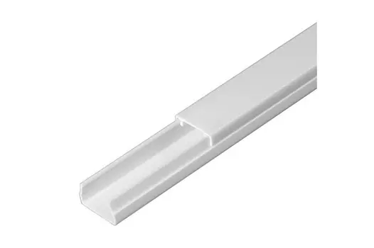 Кабель-канал Промрукав PR.0616161 белый 2-й замок в п/э 16х16x2000 мм