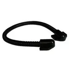 Кабель-канал Техносистемы ГП-(черный) гибкий для перехода на дверь, 6 мм, длина 300мм