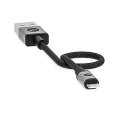 Кабель Mophie 409903218 USB-A to lightning, 9см, черный