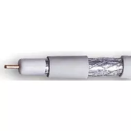 Кабель Net.on 109L RG-6 белый CCS 1,02 (21%) / FPE / Al-Pet-Al Foil / Al 64х0,12 / PVC RW 100м