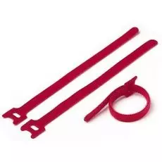 Кабельный хомут Lanmaster LAN-VCM310-RD липучка 310мм, 20 шт., красный