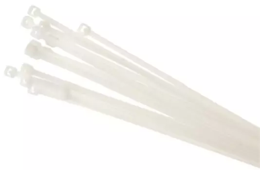 Кабельный хомут Navigator NCT-048-350-100/WH 4,8х350мм, нейл. бел., уп.100шт (71052)