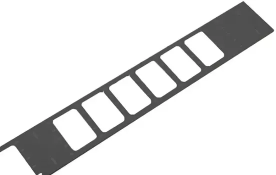 Кабельный организатор ЦМО ВКО-М-18.150-9005 вертикальный в шкаф, ширина 150 мм 18U, цвет черный