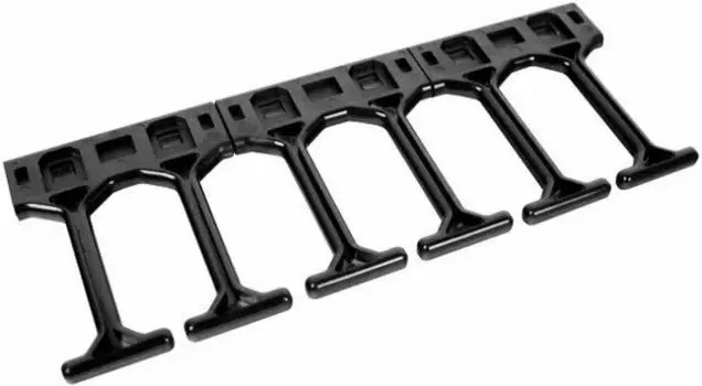 Кабельный организатор ЦМО ВКО-П-9005 вертикальный с пластиковыми пальцами, 6 пальцев