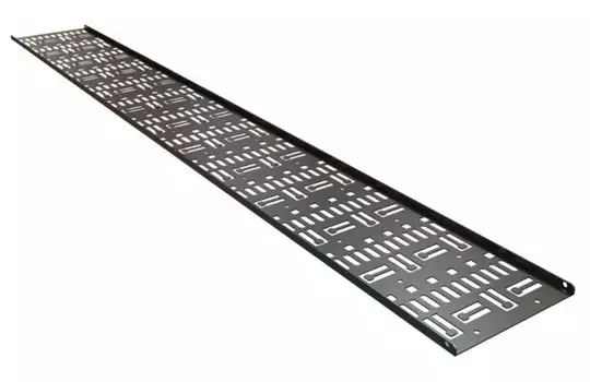 Кабельный организатор Hyperline CDV-TS-75x9-42U-RAL9005 -лоток вертикальный перфорированный 75х9 мм,