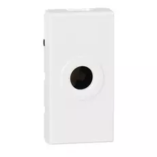 Кабельный вывод Legrand 077552 - Программа Mosaic - для провода 8 мм, 1 модуль, белый