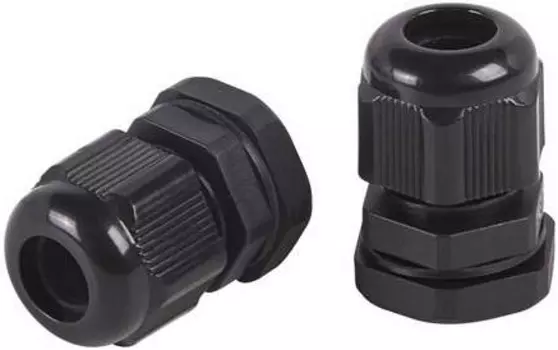 Кабельный ввод Rexant 07-8007-1 PG-7 (3,5-6 мм) черный