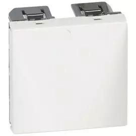 Кабельный вывод Legrand 277550L - Программа Mosaic - 2 модуля, белый