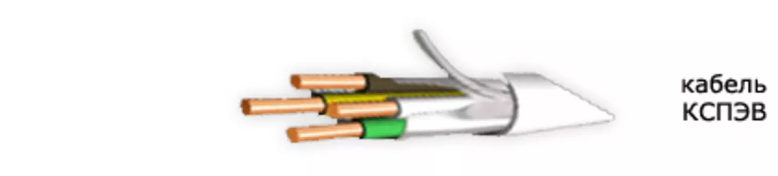 Кабель Паритет КСПЭВ 4х0,5 с однопроволочными 4 жилами, экранированный, D-вн. 3,8 мм, D-жил 0,5 мм (200 м бухта)