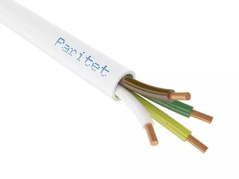 Кабель Паритет КСПВ 4х0,4 с однопроволочными 4 жилами, D-вн. 3,2 мм, D-жил 0,4 мм (200 м бухта)