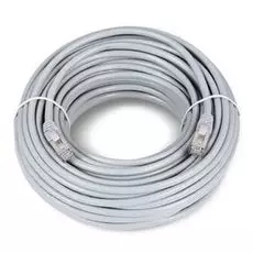 Кабель патч-корд Atcom GL3723 UTP, 25 m, литой, RJ45, Cat.5e, серый