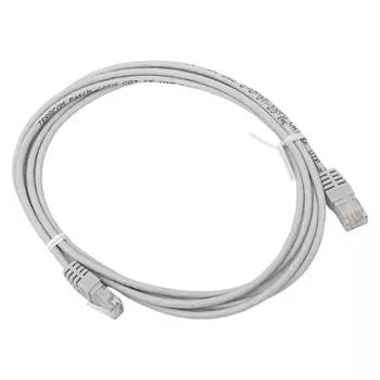 Кабель патч-корд EKF TRC-5EUTP-PVC-2M-GY TERACOM Cat.5E (1Гбит/с) неэкран. UTP PVC серый (2м)