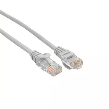 Кабель патч-корд EKF TRP-5EUTP-LSH-1.5M-GY TERACOM PRO Cat.5E неэкран. UTP LSZH серый (1,5м)