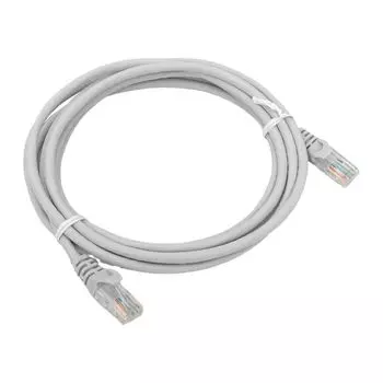 Кабель патч-корд EKF TRP-5EUTP-LSH-3M-GY TERACOM PRO Cat.5E неэкран. UTP LSZH серый (3,0м)