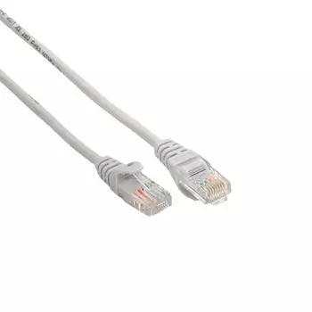 Кабель патч-корд EKF TRP-5EUTP-PVC-05M-GY TERACOM PRO Cat.5E неэкран. UTP PVC серый (0,5м)