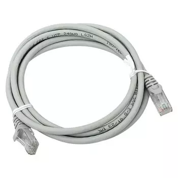 Кабель патч-корд EKF TRP-6UTP-LSH-2M-GY TERACOM PRO Cat.6 неэкран. UTP LSZH серый (2,0м)