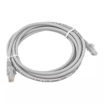 Кабель патч-корд EKF TRP-6UTP-LSH-3M-GY TERACOM PRO Cat.6 неэкран. UTP LSZH серый (3,0м)