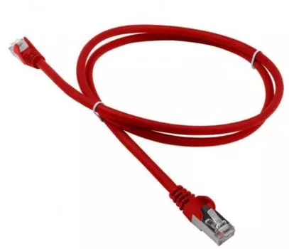 Кабель патч-корд F/UTP 5e кат. 7м. Lanmaster LAN-PC45/S5E-7.0-RD LSZH , красный