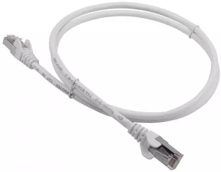 Кабель патч-корд F/UTP 5e кат. 1,5м. Lanmaster LAN-PC45/S5E-1.5-GY RJ45 - RJ45, 4 пары, серый, LSZH
