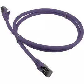 Кабель патч-корд F/UTP 6A кат. 3м Lanmaster LAN-PC45/S6A-3.0-VI фиолетовый