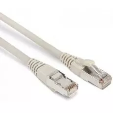 Кабель патч-корд FTP 5e кат. 15м. Hyperline PC-LPM-STP-RJ45-REV-RJ45-C5e-15M-GY