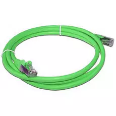 Кабель патч-корд F/UTP 5e кат. 1,5м. Lanmaster LAN-PC45/S5E-1.5-GN RJ45 - RJ45, 4 пары, зеленый, LSZH