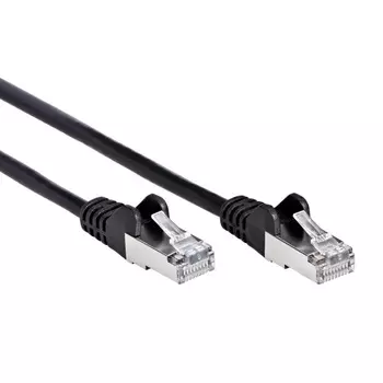 Кабель патч-корд FTP 5е кат. 20м Aopen ANP522B-BK-20M литой (7/0.16) черный