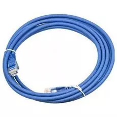 Кабель патч-корд F/UTP 5e кат. 2м. Lanmaster LAN-PC45/S5E-2.0-BL RJ45 - RJ45, 4 пары, синий, LSZH