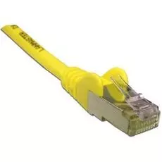 Кабель патч-корд F/UTP 6 кат. 15м. Lanmaster LAN-PC45/S6-15-YL LSZH, желтый