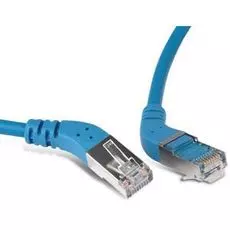 Кабель патч-корд FTP 6 кат. 1м. Hyperline PC-APM-STP-RJ45/R45-RJ45/R45-C6-1M-LSZH-BL