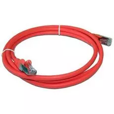 Кабель патч-корд F/UTP 6 кат. 1,5м. Lanmaster LAN-PC45/S6-1.5-RD RJ45 - RJ45, 4 пары, красный, LSZH