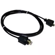 Кабель патч-корд F/UTP 6 кат. 3м Lanmaster LAN6-S45-45-3.0-WP индустриальный RJ45 - RJ45, 4 пары, черный
