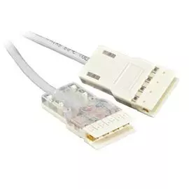 Кабель патч-корд Hyperline PC-110-110-4P-C6-2M-GY 110 тип-110 тип, 4 пары, Cat.6, 2 м