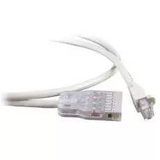 Кабель патч-корд Hyperline PC-110-RJ45-4P-C6-1M-GY