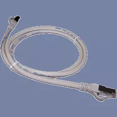 Кабель патч-корд Lanmaster LAN6A-S45-45-5.0-GY FTP кат.6A, 5м, серый