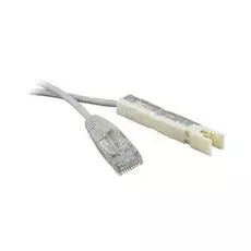 Кабель патч-корд Lanmaster LAN-45-P1-1m 110 тип - RJ45, 1 пара, UTP, 1 м