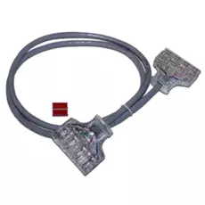 Кабель патч-корд Lanmaster LAN-P4-P4-1.5/6 110 тип - 110 тип, 1 пара, категория 6, 1.5 м, серый