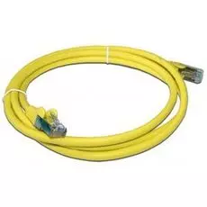Кабель патч-корд Lanmaster LAN-PC45/S6A-1.0-YL RJ45 - RJ45, 4 пары, FTP, категория 6A, 1 м желтый, LSZH