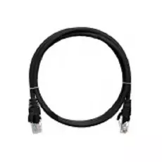 Кабель патч-корд U/UTP 5e кат. 0,5м. NikoMax NMC-PC4UD55B-005-BK 2хRJ45/8P8C, T568B, Molded, BC (чистая медь), PVC нг(А), черный