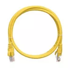 Кабель патч-корд U/UTP 5e кат. 5м NIKOMAX NMC-PC4UD55B-050-YL 2хRJ45/8P8C, T568B, Molded, BC (чистая
