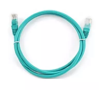 Кабель патч-корд U/UTP 5e кат. 0.25м BION BPC-U5E101-0.25M-GN AWG 26 (7/0,16мм), CCA, многожильный, PVC, зеленый