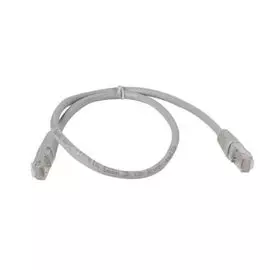 Кабель патч-корд U/UTP 5e кат. 0.5м Aopen/Qust ANP511_0.5M литой, серый