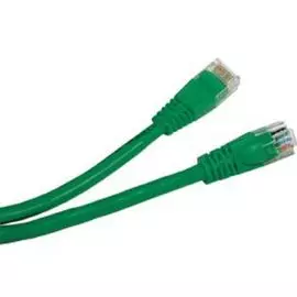 Кабель патч-корд U/UTP 5e кат. 3м. AESP C5E-154GR-3MB зеленый